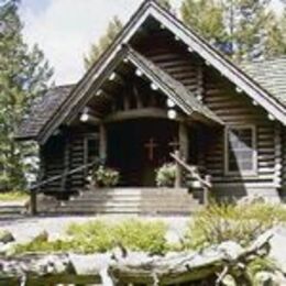 Chapel of the Sacred Heart Mission Church, Jackson, Wyoming, United States