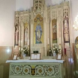 The altar