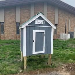 The St. Dominic Blessing Box at the SS. Peter & Paul Campus