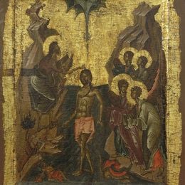 Ochrid school icon of Theophany