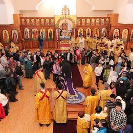 St. Innocent Russian Orthodox Cathedral, Anchorage, Alaska, United States