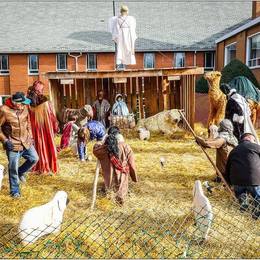 Nativity Setup 2016