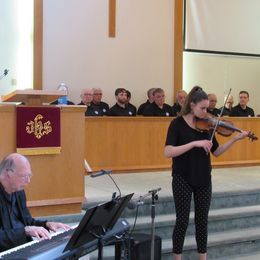 Niko Wilson-Henkelmann at dress rehearsal at First United Church in Musquodoboit Harbour