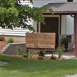 Hampstead United Church sign