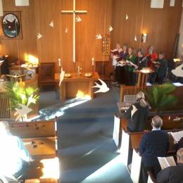 Palm Sunday 2016 at Creek United Church, West Bolton