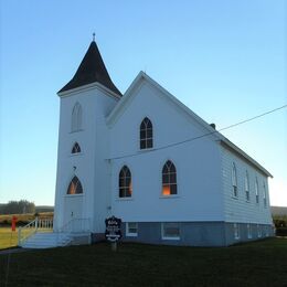 Calvin United Church, Margaree Harbour, Nova Scotia, Canada