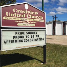 Crestview United Church, Winnipeg, Manitoba, Canada