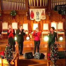 The Proverbs on stage during our Christmas concert in Madoc