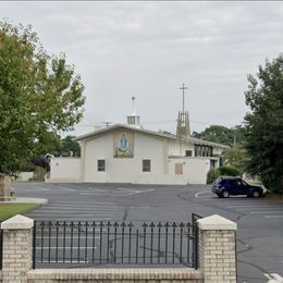 Our Lady of Fatima Parish - view from Noble Ave