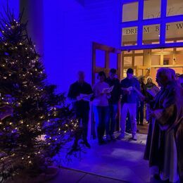 Christmas Tree decorating during the 3rd Sunday of Advent