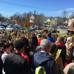 Palm Sunday of Lord's Passion at Saint Michael Church