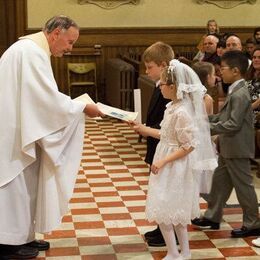 1st Communion at Holy Rosary Church May 21, 2016