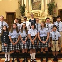 2020 Holy Family Academy graduates