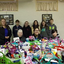 Rainbow Baskets for CAC