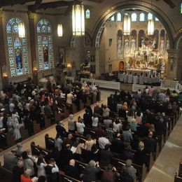 The 9:30 Mass on Easter Sunday 2018