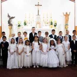 First Holy Communion May 7, 2023 - photo credit to Barbie Bauer