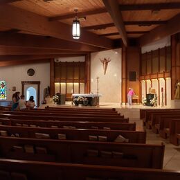 The Ascension Church sanctuary - photo courtesy of Kelly Kuda