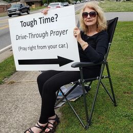 Drive Thru Prayer at Trinity