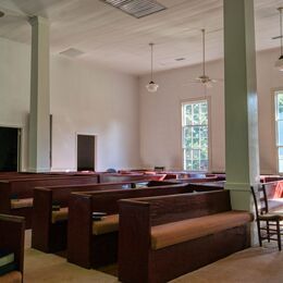 The pews - photo courtesy of Historic Rural Churches