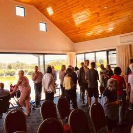 Morning tea at St. Alban's