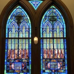 Stained glass window