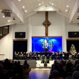 2023 Christmas tunes - Henrico Concert Band at Discovery