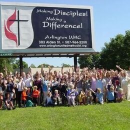 Arlington United Methodist Church, Arlington, Minnesota, United States