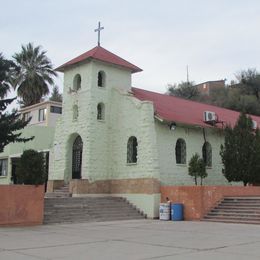 Parroquia del Sagrado Corazon de Jesus, Nacozari de Garcia, Sonora, Mexico