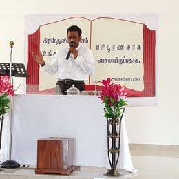 Kaniyakulam Church of Christ - Preacher Eddy Joel